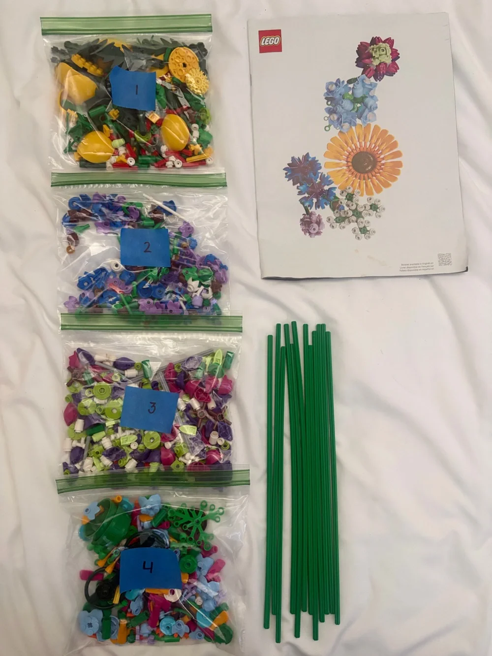 LEGO Wildflower Bouquet Building Kit